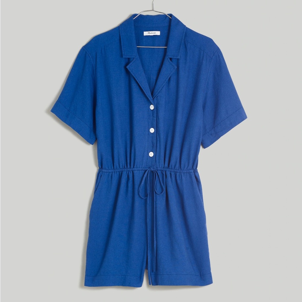 Madewell Button Front Romper